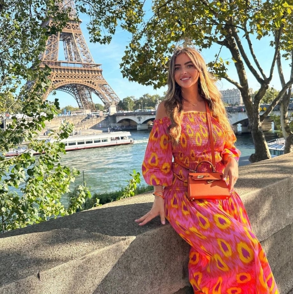 ZARA * BOHO PRINTED MIDI DRESS - Picture 11 of 16